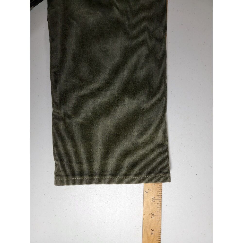 NWT J. Crew Men's Green Corduroy Pants - 34 x 32 - Picture 3 of 7